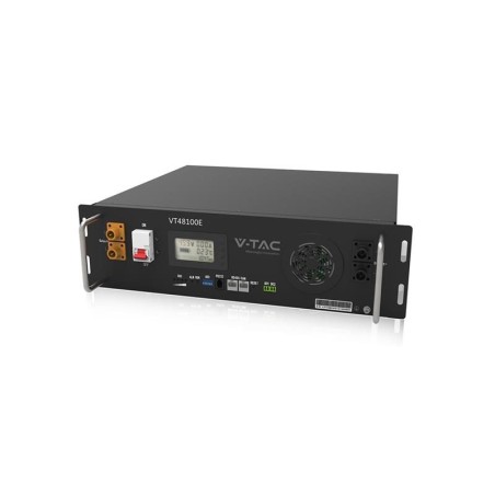 Batériový modul pre rack 51,2V 100A 5,12KWH VT-48100E-P2 V-TAC