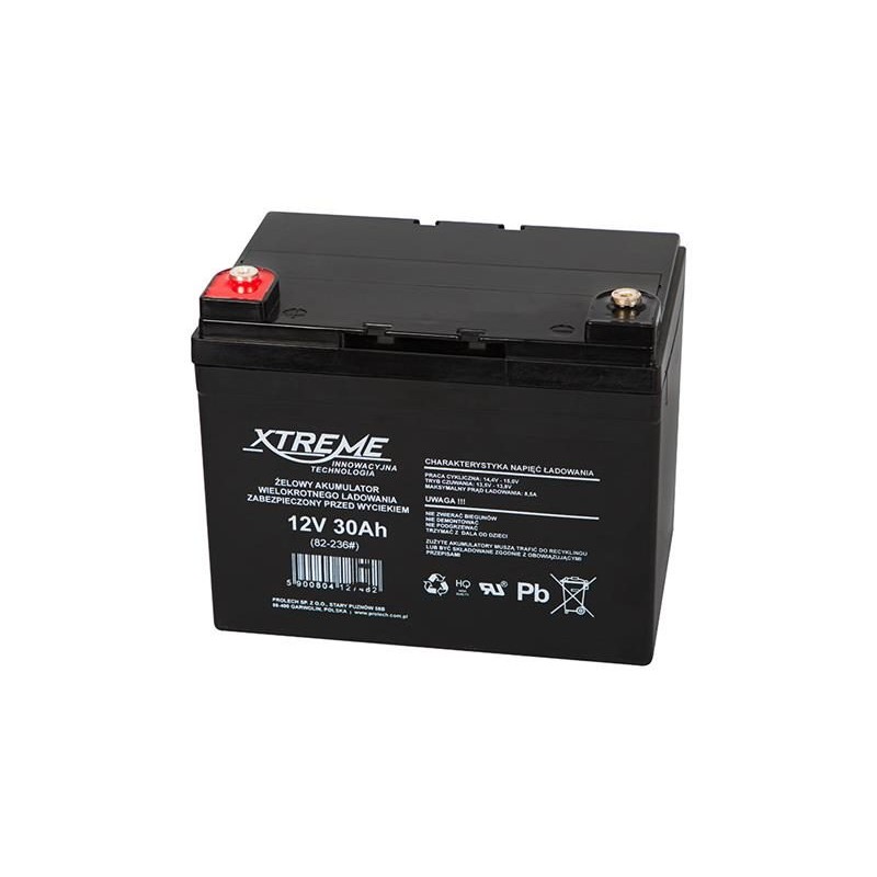 Batéria gélová 12V 30Ah XTREME 82-236