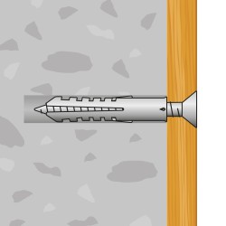 Hmoždinka - 6 x 30 mm - 35 ks / balenie