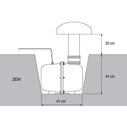 GSUB-8 záhradný subwoofer
