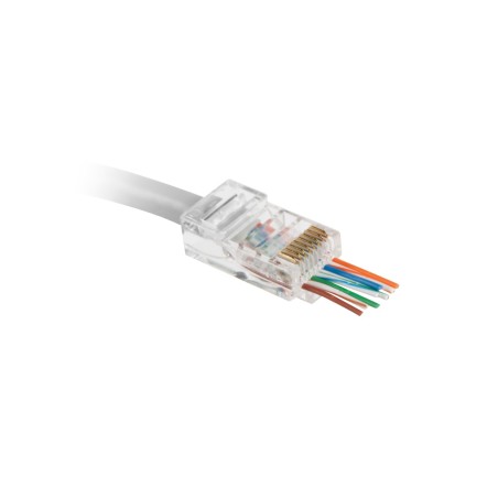 8P8C modulárna zástrčka - prechod - CAT5e RJ45