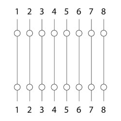 8P8C Cat.5 spojka