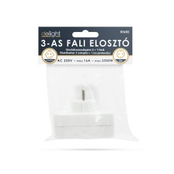 Rozbočovač s 1 + 2 zásuvkami