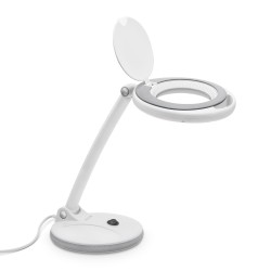 LED lampa - s lupou - 4" - 100 mm