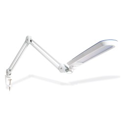 LED lampa na stôl - stmievateľná - kov - biela