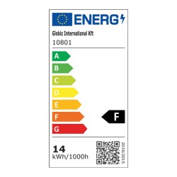 LED lampa na stôl - stmievateľná - kov - biela