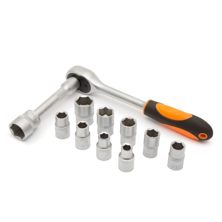 Sada nástrčkových kľúčov - 1/2" - 12 ks