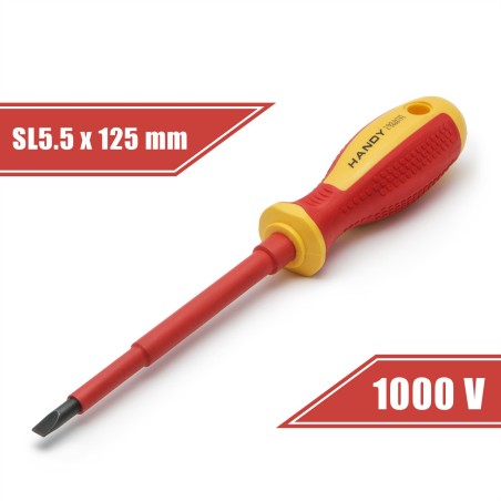 Skrutkovač - 1 x 5,5 x 125 mm - izolované do 1000V