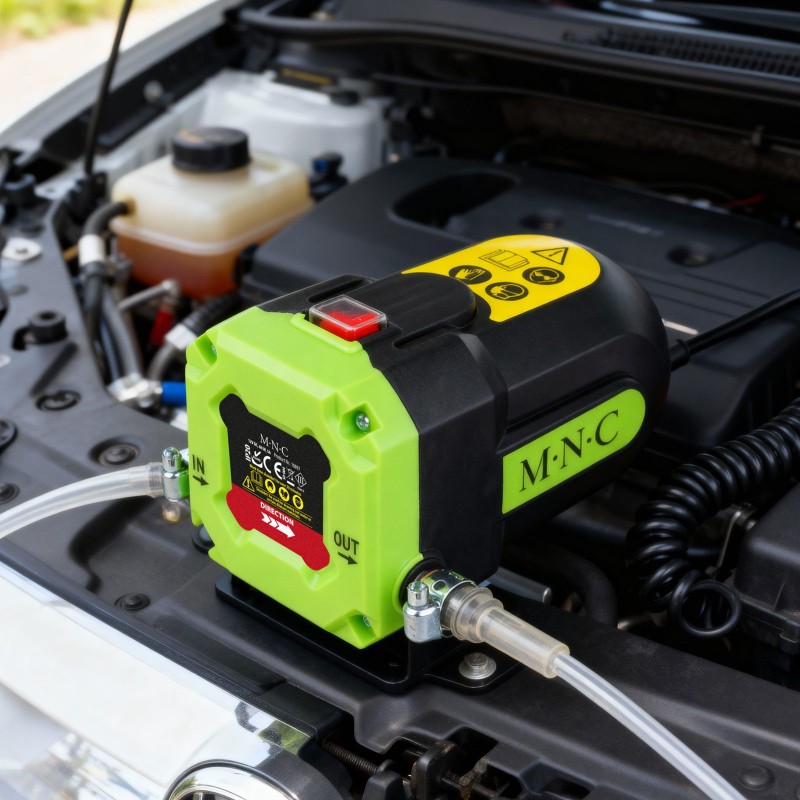 Elektrické olejové čerpadlo – na motorový olej, naftu a chladiacu kvapalinu – 12 V – 60 W