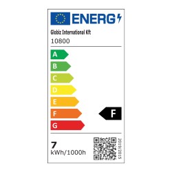 LED lampa na stôl - s lupou - štipcom - biela