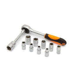 Sada nástrčkových kľúčov - 1/4" - 12 ks