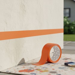 Maskovacia páska – na vodnej báze – 50 m x 50 mm – žltá – vonkajšie použitie