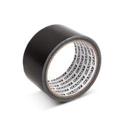 Všeobecná lepiaca páska - s textilným vláknom - čierna - 10 m x 48 mm