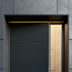 Páska signalizujúca nebezpečenstvo - žltá / čierna - 50 mm x 33 m