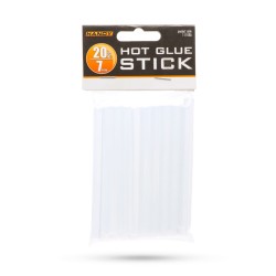Tavná náplň do lepiacej pištole - 7 mm - priehľadná - 20 ks / balenie