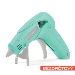 Lepiaca pištoľ - s akumulátorom, Type-C - 7 mm - 10 W - metovo zelená