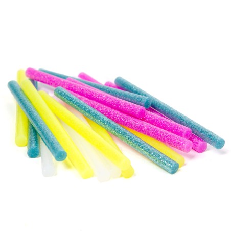 Náplň do lepiacej pištole - 7 x 100 mm - fluoreskujúce farby - 20 ks / balenie
