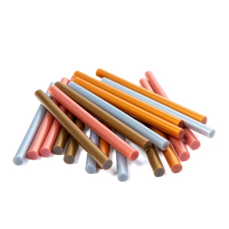 Náplň do lepiacej pištole - 7 x 100 mm - Metalické farby - 20 ks / balenie