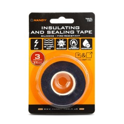 Izolačná a tesniaca páska – silikónová – 8 kV, -50 – (+260)°C – 3 m x 25 mm - ohňovzdorná