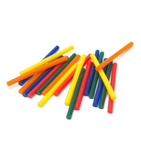 Tavná náplň do lepiacej pištole - 7 mm - farebná - 20 ks / balenie