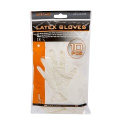 Latex rukavice - L - 10 ks / balenie
