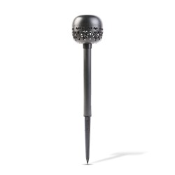 Zapichovacia solárna lampa - 1 teplých bielych LED - 8 x 8 x 38 cm
