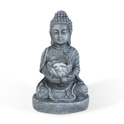 Solárny Buddha - 1 LED - 12,5 x 8,5 x 19 cm - 2 druhy