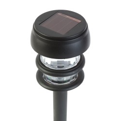 Zapichovacia solárna lampa - 1 biela LED - 7,5 x 7,5 x 40 cm