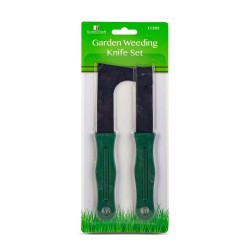 Sada záhradných nožov na odstraňovanie buriny – 20 cm – 2 ks / balenie