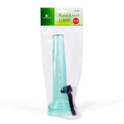 Zrážkomer, merač množstva dažďa - plast - 100 x 82 x 243 mm