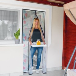 Sieťka proti hmyzu na dvere - magnetická 100 x 210 cm - vtáčiky