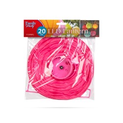 LED lampión - 1 LED - magenta - 2 x AAA