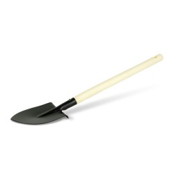 Záhradné náradie - rýľ - 50 cm - s drevenou rukoväťou