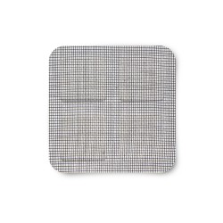 Opravný fľak k sieťke proti hmyzu - 10 x 10 cm - čierny - 4 ks / balenie