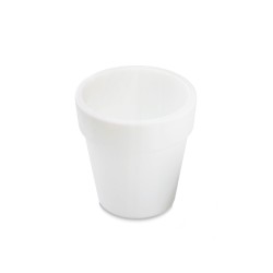 Solárny kvetináč - 4 studené biele LED - 16,5 x 19 cm