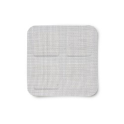 Opravný fľak k sieťke proti hmyzu - 10 x 10 cm - sivý - 4 ks / balenie