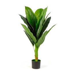 Umelá rastlina dekorácia - colocasia - 100 cm