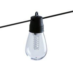 Smart solárna sveteľná reťaz - 85 + 15 ks RGB LED - 14,5 m - bluetooth