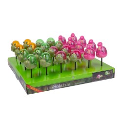 Zapichovací solár - viac druhov - biela LED - 10 x 6 x 15 cm