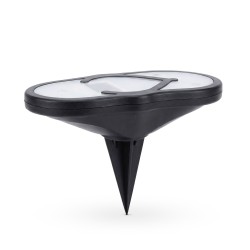 Zapichovacia solárna lampa – šľapiek – studená biela – 12,7 x 8,5 cm