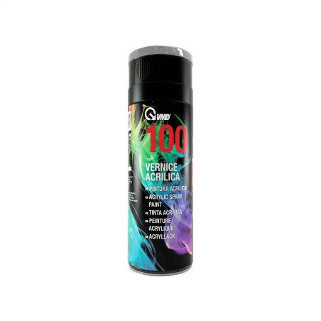 Akrylový emailový sprej - na kov, plast a drevo - 400 ml - sivá