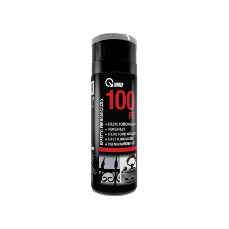 Lesklá čierna farba v spreji - ku kovom - 400 ml