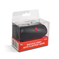 Lampa na bicykel s elektrickým klaksónom - XPE LED - 400 mAh - 450 lm - IP55