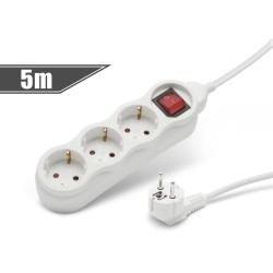 Predlžovačka s 3 zásuvkami