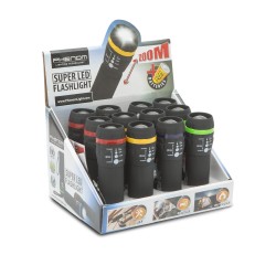 COB LED baterka s fokusom