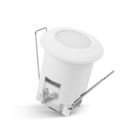 Zabudovateľný pohybový senzor - 360° - max 6 m - max 800 W - IP20 - biely