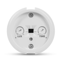 Zabudovateľný pohybový senzor - 360° - max 6 m - max 800 W - IP20 - biely