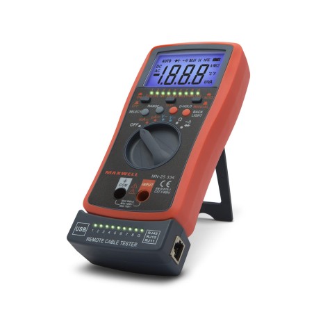 Digitálny multimeter - automatický - tester káblov