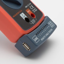 Digitálny multimeter - automatický - tester káblov
