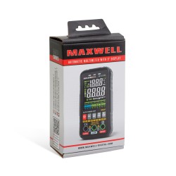 Automatický, multimeter s farebným displejom - 3" - 4 x AAA